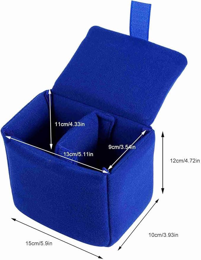 Camera Bag Insert, Portable Camera Padded Pouch Liner Pad Shockproof Waterproof - Image 2