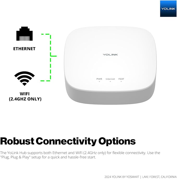 YoLink Smart Home Leak Detection Starter Kit – Hub + 4 Water Leak Sensors - Image 7
