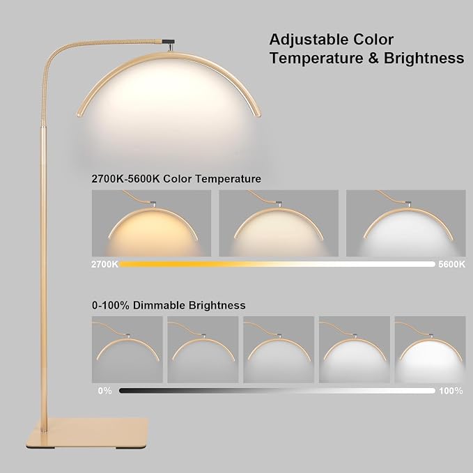 Half Moon LED Floor Light - Image 3