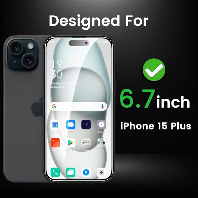 Romkasi 4 Pack Privacy Screen Protector - Image 2