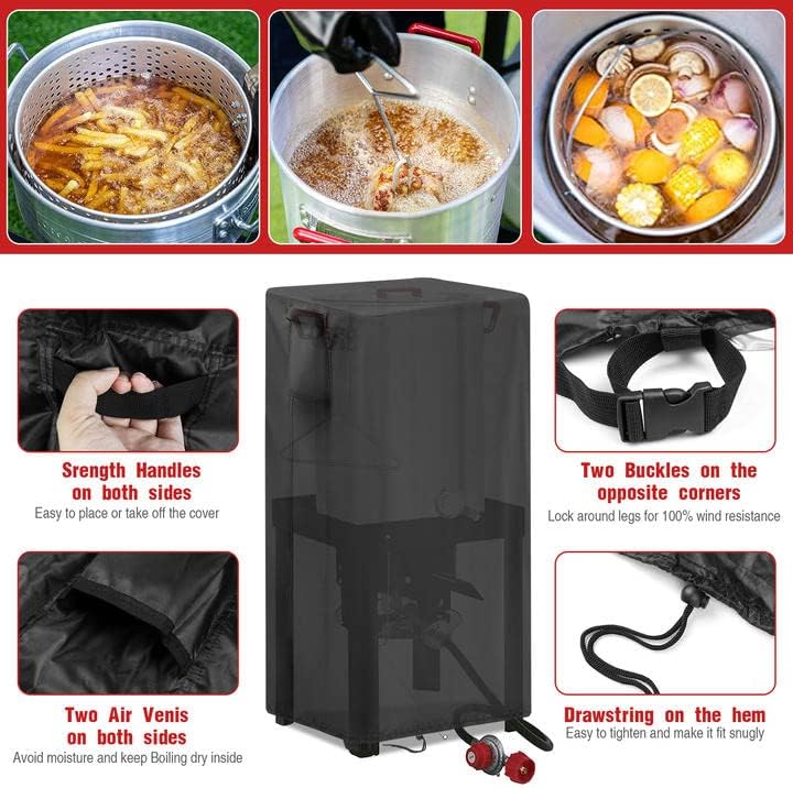 Turkey Deep Fryer Cover for CreoleFeast TFS3010 Propane - Image 5