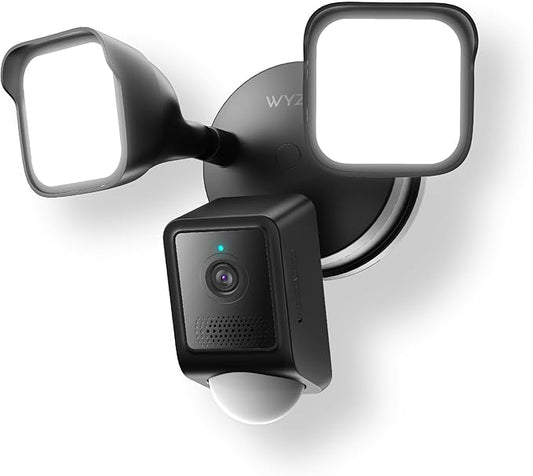 WYZE Floodlight Camera v2, Security Camera Outdoor, 2K HD by WYZE