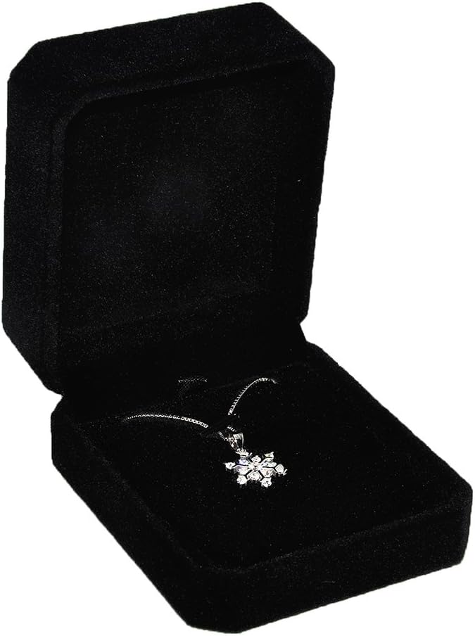2Pcs Classic Velvet Necklace Box - Image 4