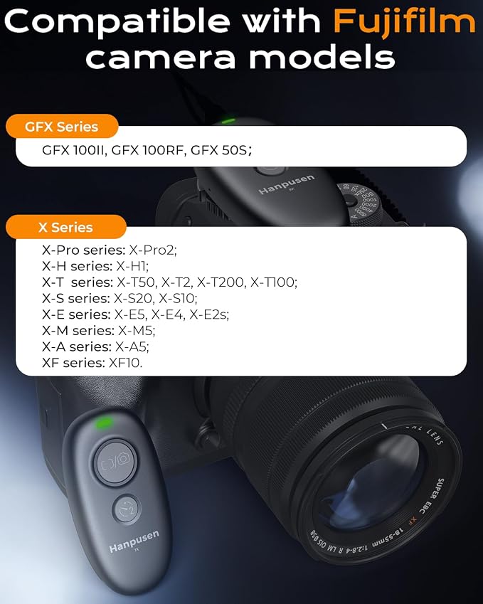 for Fujifilm Camera Rechargeable Remote Shutter Release - Image 5