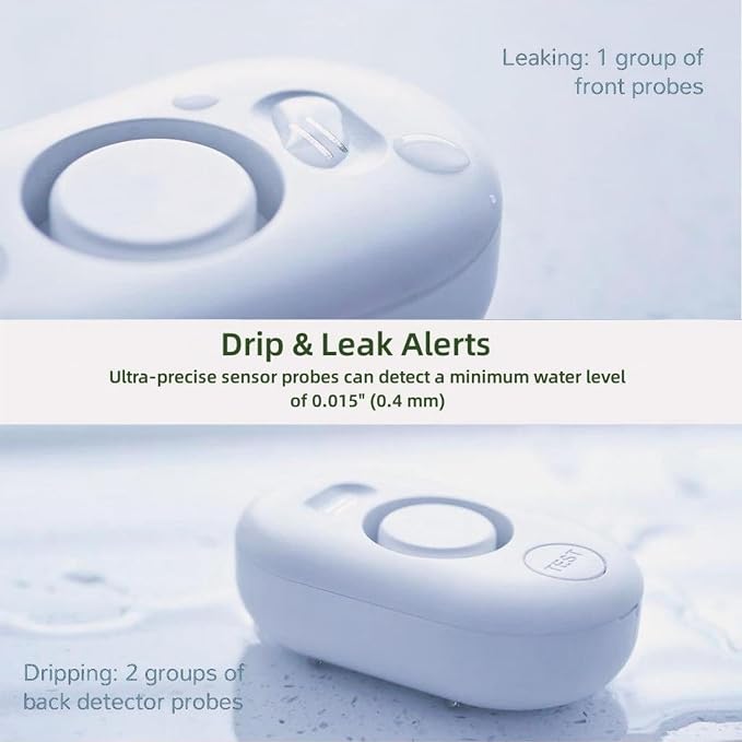 Water Leak Detector Sensor Alarm: Home Water Flooding Monitor Smart Sink - Image 2