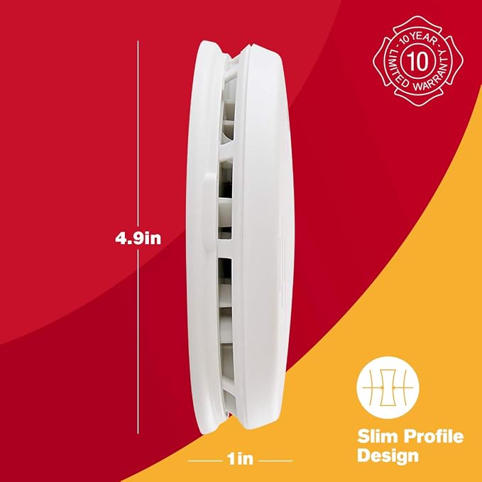 First Alert Slim Photoelectric Smoke Alarm - Image 3