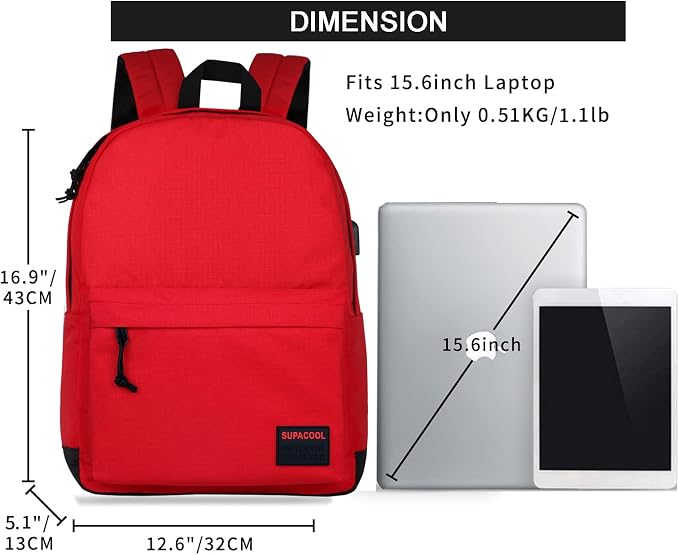 SUPACOOL Casual Laptop Backpack - Image 3