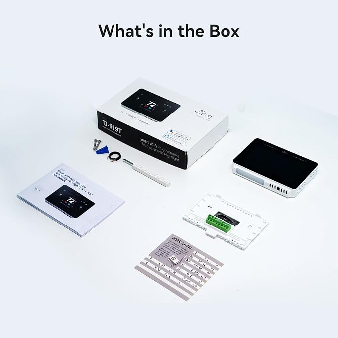 vine Programmable Thermostat for House - Image 8