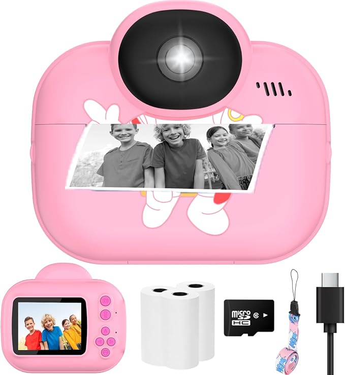 Kids Camera Instant Print Camera by YINOCHE