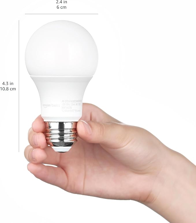 Amazon Basics A19 Dusk to Dawn Sensor LED Outdoor Light Bulb, 60W Equivalent - Image 6