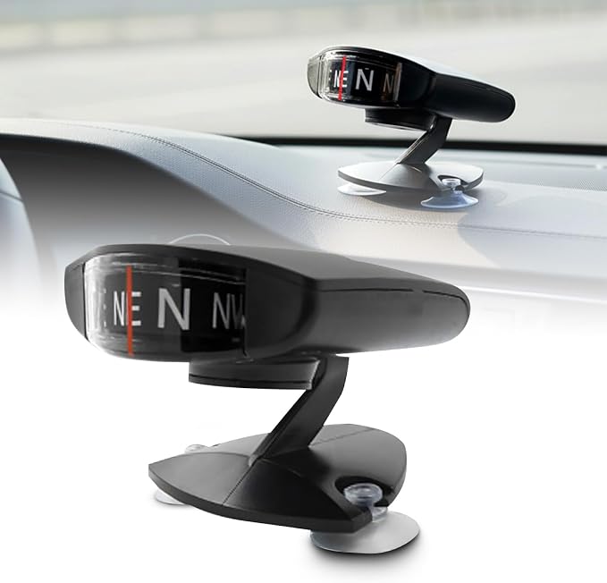 MACHSWON Car Dashboard Compass, Digital Portable Compass Compatible - Image 9