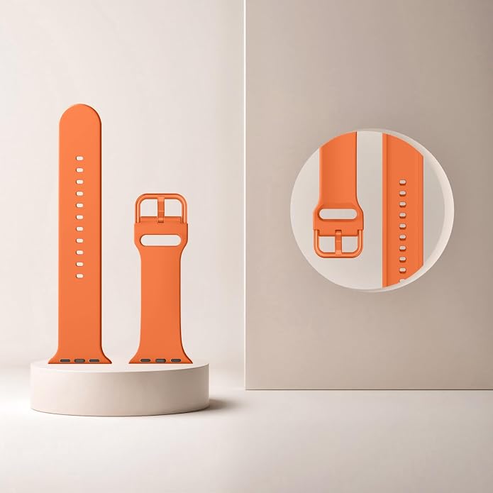 Sport Band Compatible with Apple Watch Bands 49mm 46mm 45mm 44mm 42mm 41mm 40mm - Image 3