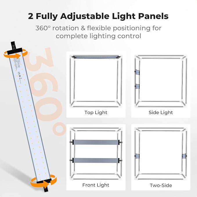 K&F CONCEPT Photo Studio Light Box - Image 6