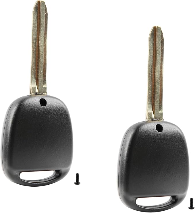 Key Fob Keyless Entry Remote Shell Case & Pad fits 1998-2007 Toyota Land - Image 2