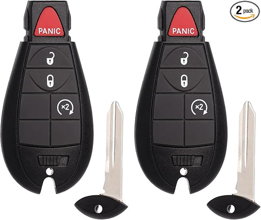 MechanMagic Key Fob Fobik Replacement Fits by MachanMagic