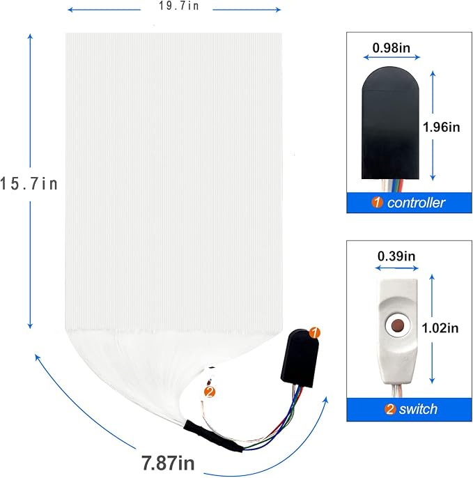 Fiber Optic Fabric, Led Accessories, Led Fiber Optic Mesh Lights - Image 4