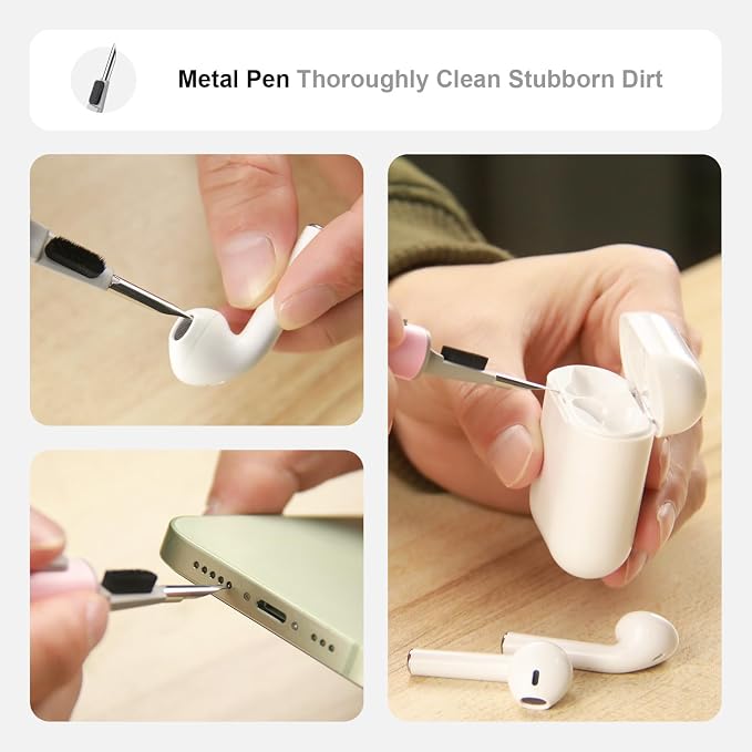 Hyashee Cleaner Kit for Airpods Pro 1 2 3 Multi-Function Cleaning Pen - Image 2