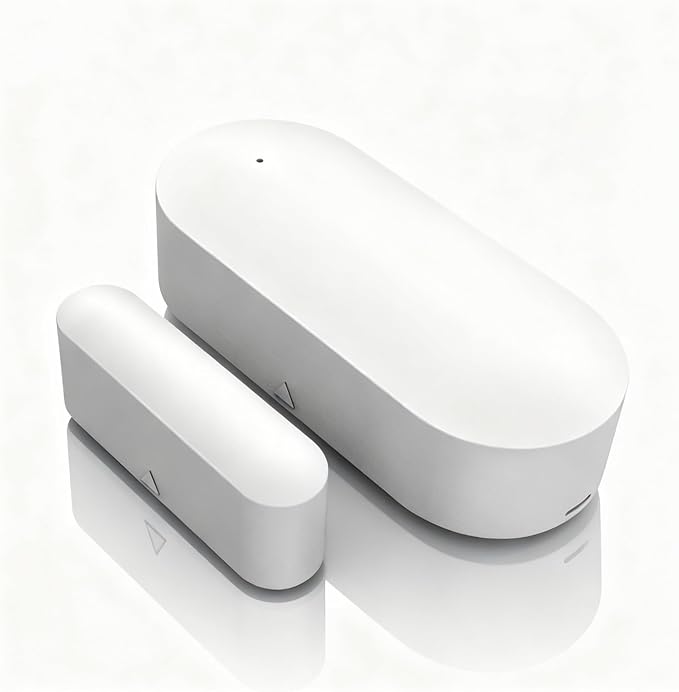 Smart WiFi Door and Window Sensor – Wireless Magnetic Contact Sensor by Jinvocloud
