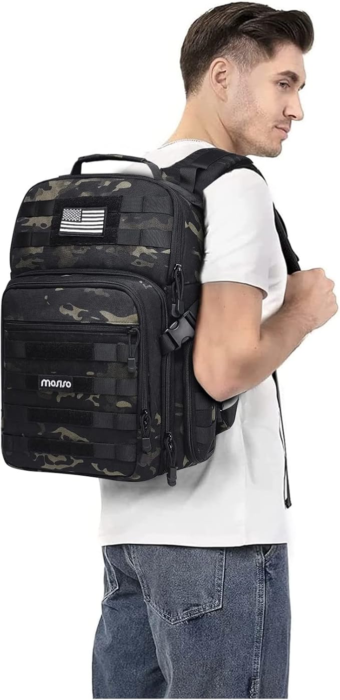 MOSISO Camera Backpack, DSLR/SLR/Mirrorless Photography Tactical Camera Bag Case - Image 6