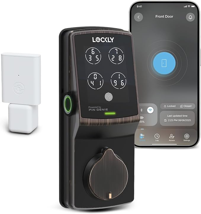 Lockly Secure Pro Wi-Fi Smart Door Lock, Keyless Entry by Lockly