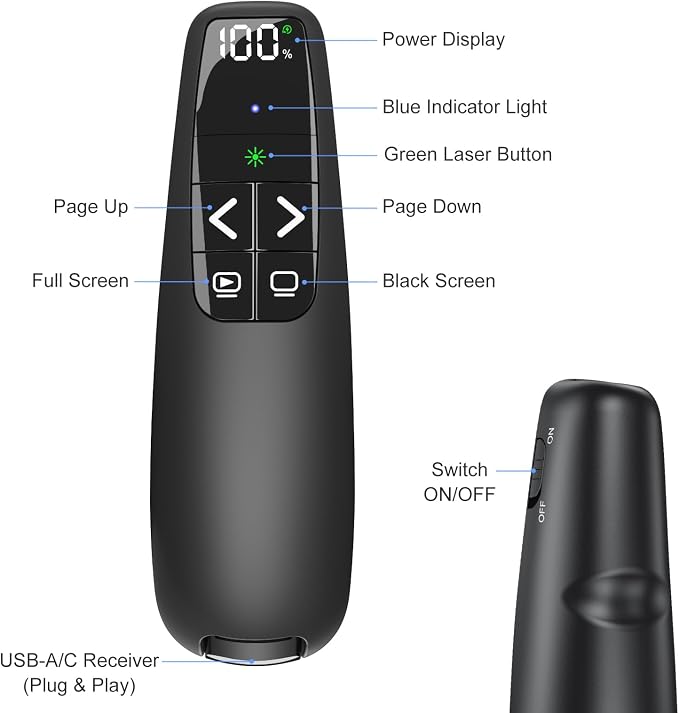 Rechargeable Presentation Clicker - Image 7