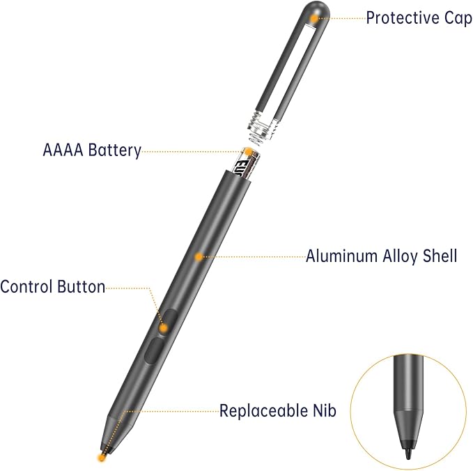 Stylus Pen for HP Omnibook, Pen for HP Envy x360 Pavilion x360 Specter x360 - Image 6