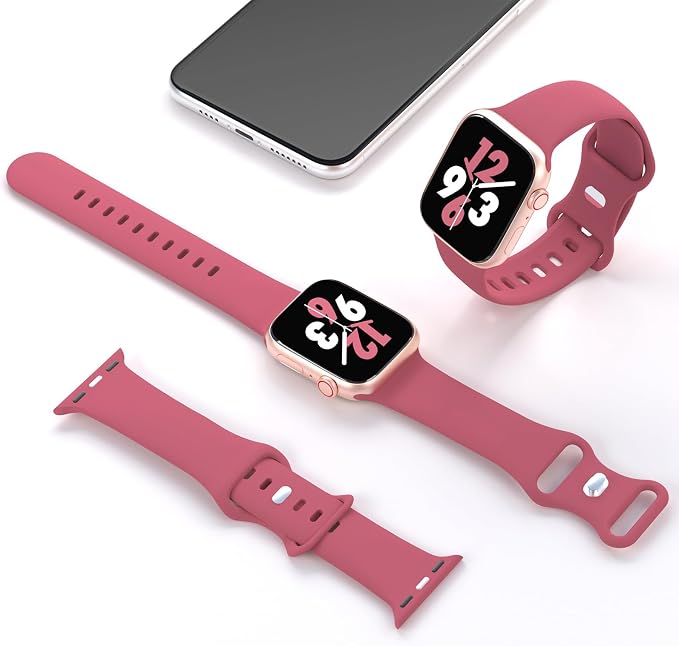Sport Band Compatible with Apple Watch 38mm 40mm 41mm 42mm 44mm 45mm 46mm 49mm - Image 2