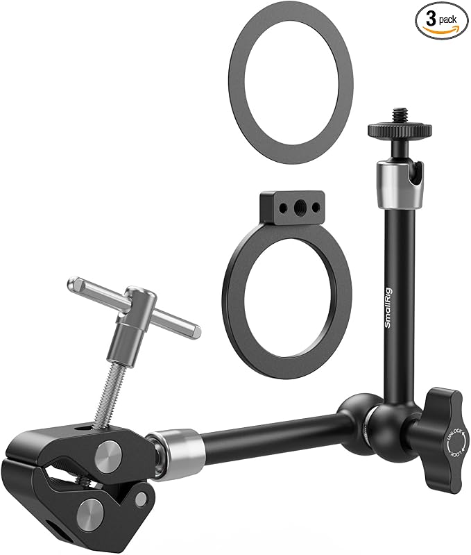 SmallRig Magic Arm Clamp w/ 1/4" Screw, Phone Mount by SmallRig