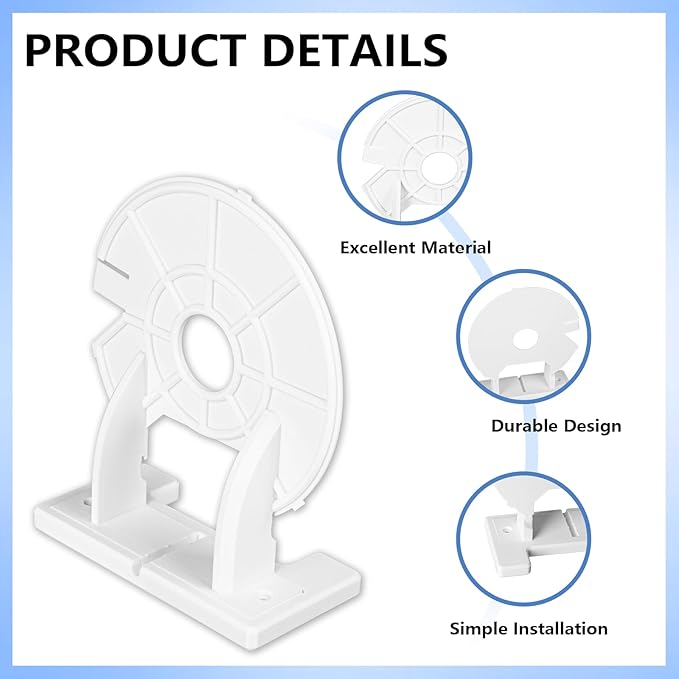 Access Point Holder with Cable Management Channel Compatible with Ubiquiti U7 - Image 3