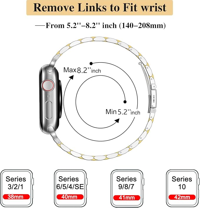 MioHHR Slim Metal Band Compatible - Image 6