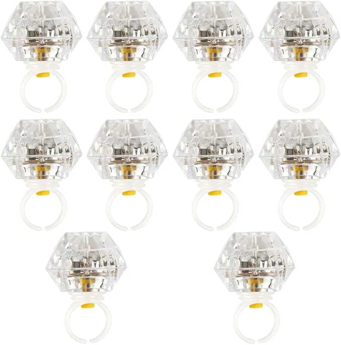 LED Light up Rings Toys by DAOKEY