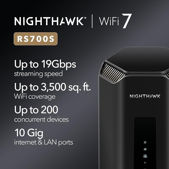 NETGEAR Nighthawk Tri-Band WiFi 7 Router - Image 2