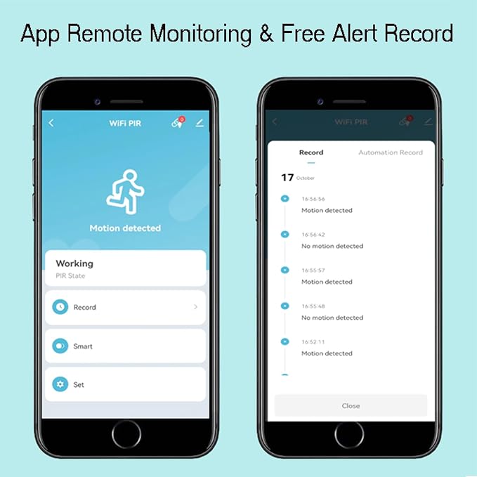 Smart PIR Motion Sensor: WiFi Motion Detector - Image 5