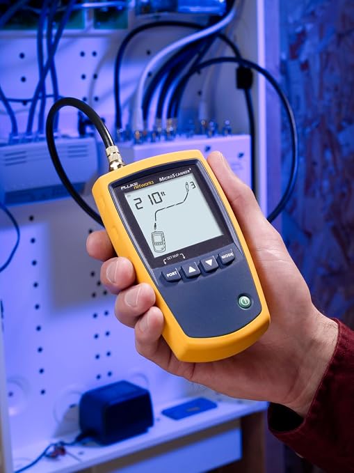 Fluke Networks MS2-100 MicroScanner2 Copper Cable Verifier - Image 7