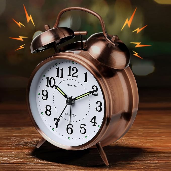 Peakeep Loud Analog Alarm Clock - Image 2