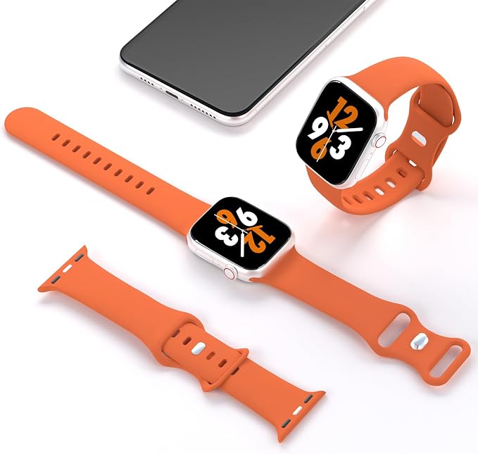 Sport Band Compatible with Apple Watch 38mm 40mm 41mm 42mm 44mm 45mm 46mm 49mm - Image 2