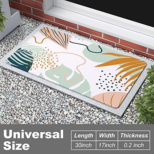 Rnivvi Front Door Mat, Heavy Duty Low Profile Anti-Slip Entryway Rug - Image 3