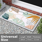 Rnivvi Front Door Mat, Heavy Duty Low Profile Anti-Slip Entryway Rug - Image 3