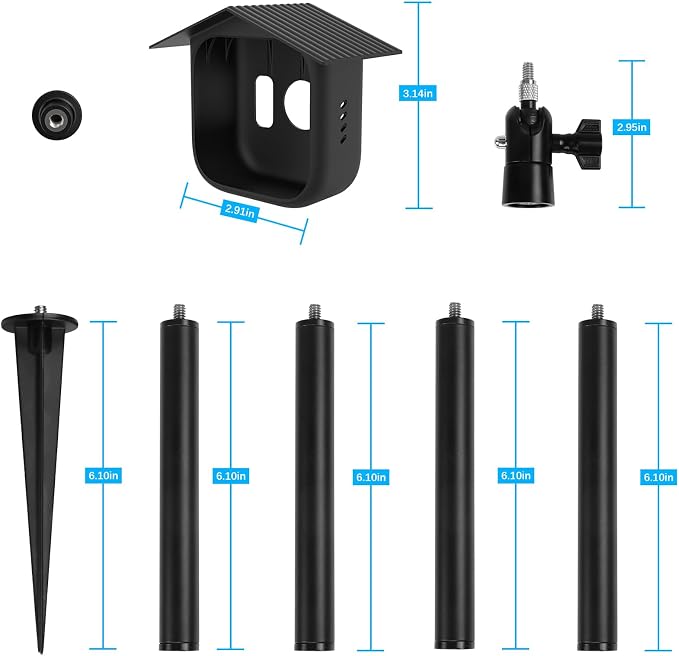HOLACA Camera Ground Stake Mount and Weatherproof Silicone Skin - Image 7