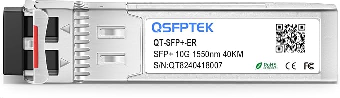 10GBASE-ER SFP+ Module, 10giga Single Mode SFP 1550nm 40km DDM LC, 10GE Gigabit - Image 2