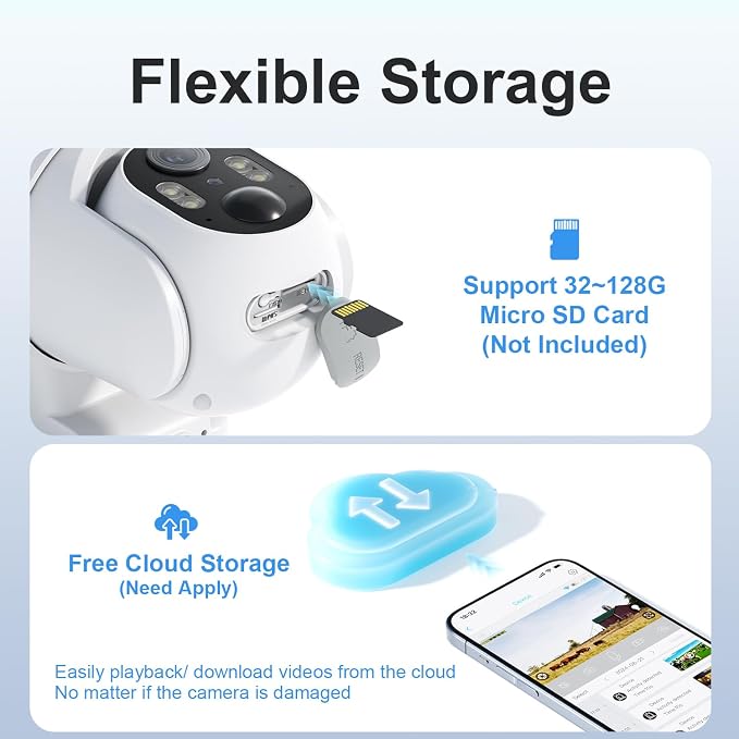 HOSAFE.COM 4G LTE Cellular Security Camera No Internet Needed, 2K Solar No WiFi - Image 6