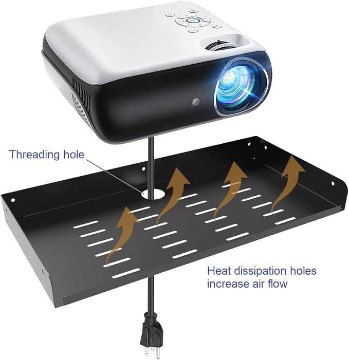 Metal Floating Wall Mounted Shelf Bracket - Image 3