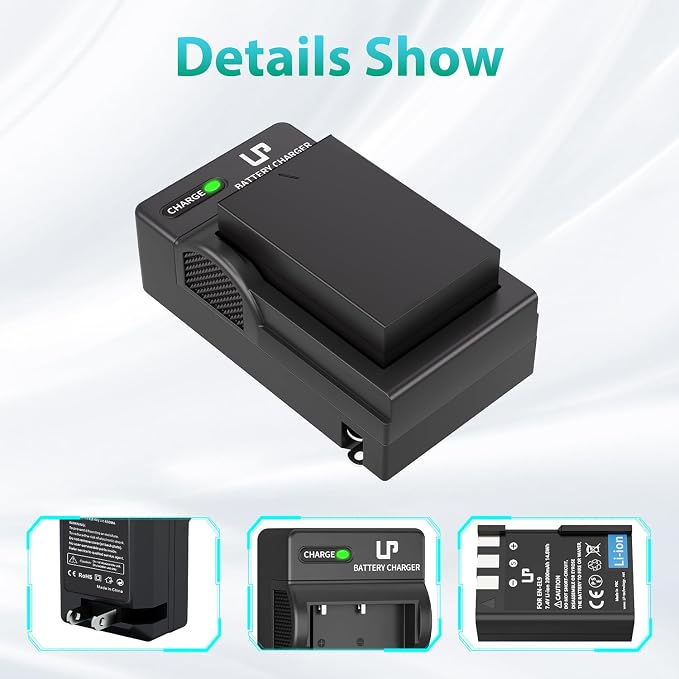 EN-EL9 EN EL9a Battery Charger Pack, LP Charger Pack Compatible - Image 6