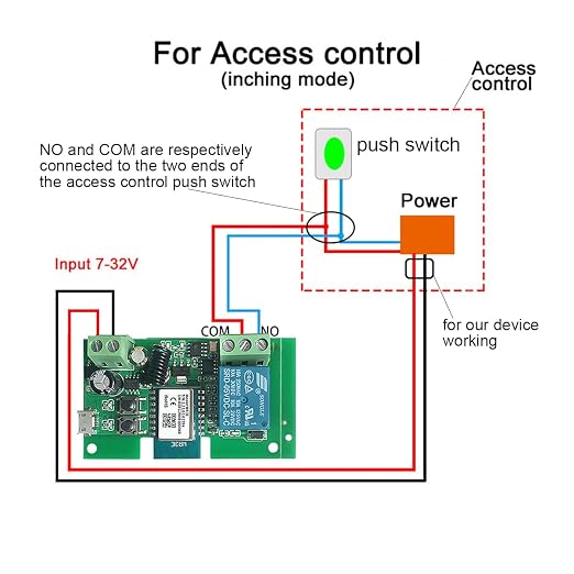 Smart WiFi Wireless Relay Switch Module, Tuya 1CH AC/DC 7-32V/ USB 5V Smart - Image 6