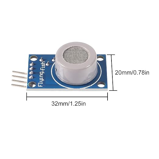 ACEIRMC 5pcs MQ-7 Gas Sensor Detector Monitor Module - Image 3