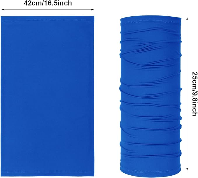 Geyoga 6 Pieces Summer UV Protection Cooling Neck Gaiter Face Clothing Neck - Image 4