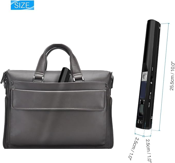 Portable Document Scanner, 900DPI Handheld Scanner Wand - Image 9