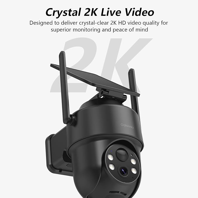GALAYOU 2K Cameras for Home Security-2.4G WiFi Outdoor Camera Wireless - Image 2