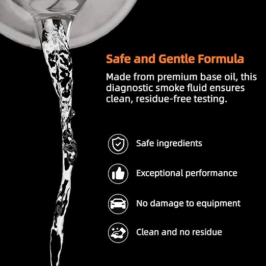 Calvana 10 fl.oz Smoke Machine Liquid, Oil Leak Detection Kit, - Image 6