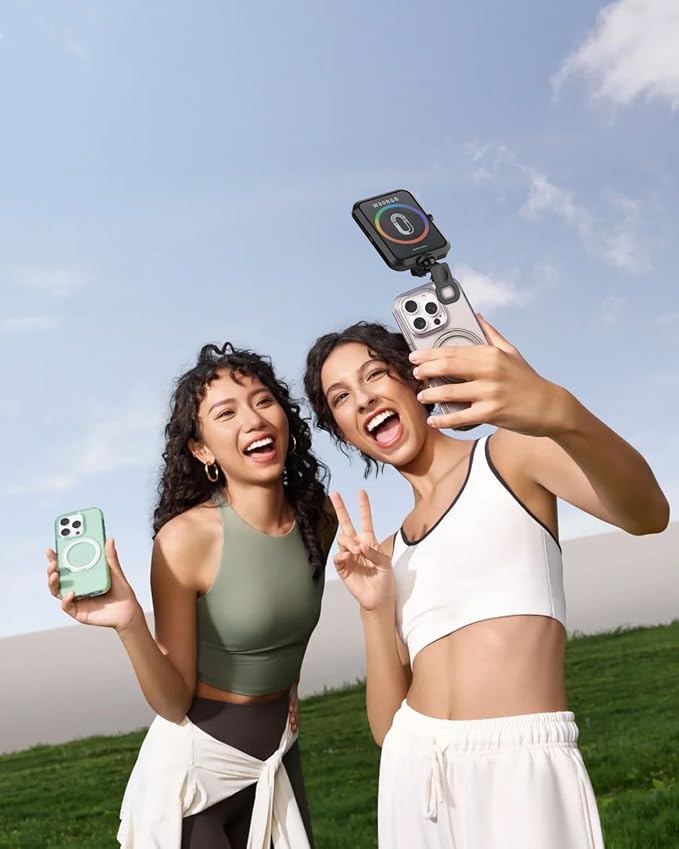 Portable Selfie Light for iPhone: Rechargeable Phone Fill Lights, Ring Light - Image 7